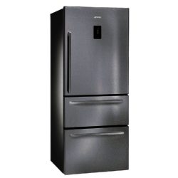 Smeg FT41BXE 74cm Fridge Freezer with 1 Door & 2 Drawers in Stainless Steel & Silver Sides